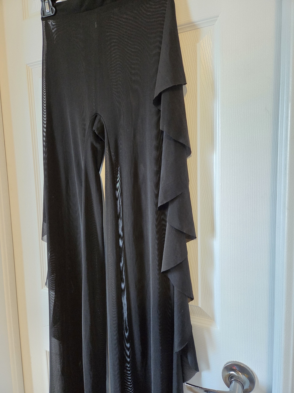 FREE WITH PURCHASE Fashion Nova Sunshine See Through Cover Up Pant - Black - Picture 3 of 7
